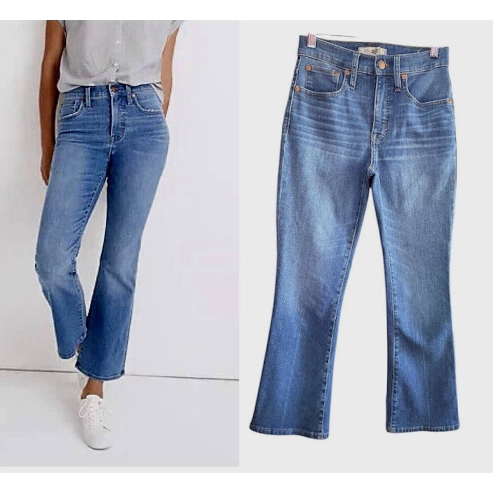 Madewell Cali Demi-Boot Women's High Rise Jeans Size 24